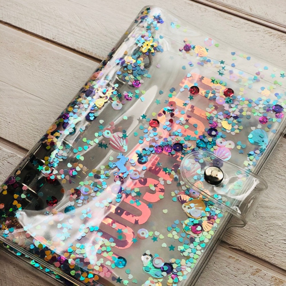 Cash Envelope System/A6 Binder glitter